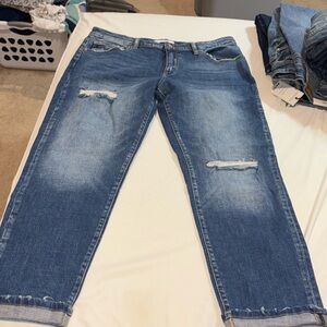 KanCan crop jeans